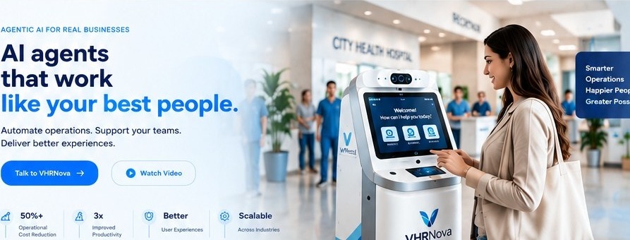 Healthcare reception environment supported by intelligent assistance